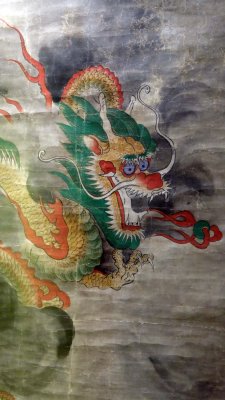 Dragon bondissant - Dynastie Choson (1392-1910), 18e- 19e sicle - 9260