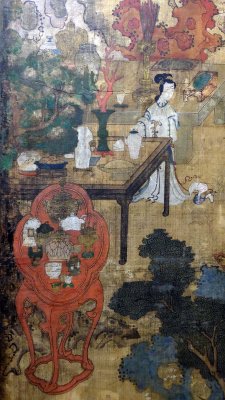 La retraite du gnral Guo Ziyi (dtail) - Dynastie Choson (1392-1910), 18e sicle - 9284