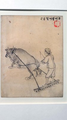 Scne de la vie corenne, Kim Chun-Gun -  Dynastie Choson (1392-1910), 19e sicle - 9314