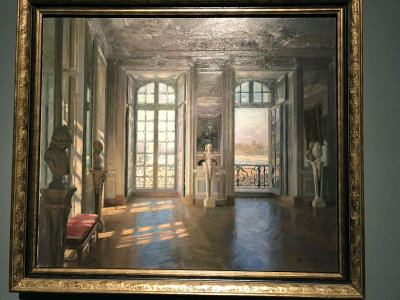 Maurice Lobre - Le Salon du Dauphin  Versailles (1901) - Muse de l'Ermitage, St Ptersbourg - 4520