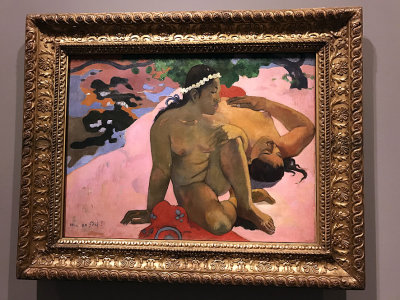 Paul Gauguin - Aha o feii. Eh quoi, tu es jalouse ? (1892) - Muse Pouchkine, Moscou - 4528