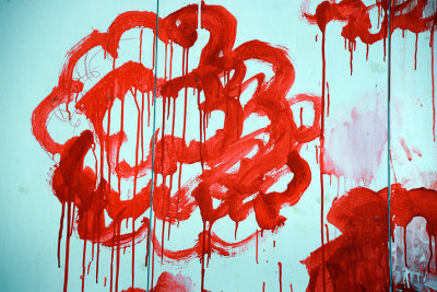 Cy Twombly - Blooming (2001-2008), detail - 6014