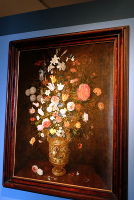 Jan Brueghel the Younger & Frans Francken - Monumental Flowers in a Carved and Gilded Vase (1625-1630) - 8998