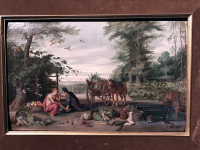 Jan Brueghel the Younger - Vertumnus and Pomona (1625-1630) - 3502