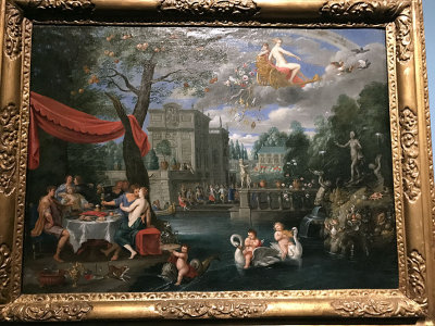 Jan Brueghel the Younger - Allegory of Peace (circa 1640) - 3514