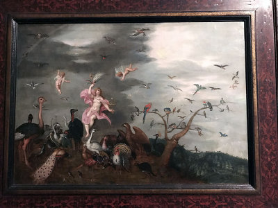 Jan Brueghel the Younger & Hendrick van Balen - Allegory of Air (circa 1630) - 3524