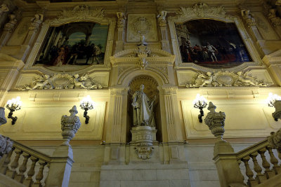 Ceremonial Staircase - Palazzo Reale, Turin - Torino - 9312