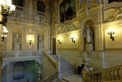 Ceremonial Staircase - Palazzo Reale, Turin - Torino - 9327