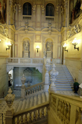 Ceremonial Staircase - Palazzo Reale, Turin - Torino - 9332