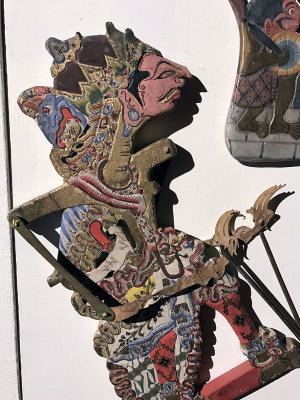 Wayang Kulit shadow puppet, Indonesia, Java, early 20th century - 3706