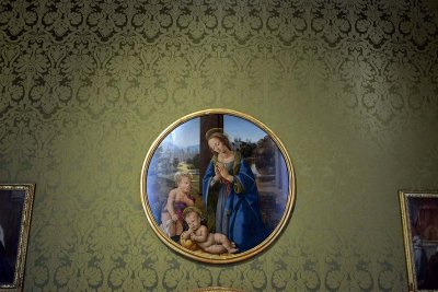 Lorenzo di Credi - The Virgin and infant Saint John adoring the Christ Child (1480) - Querini Stampalia Palace - 6534
