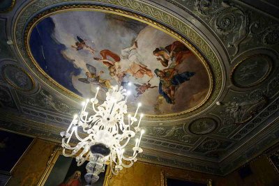 Jacopo Guarana - Zephyr and Flora - Ceiling of the Bed Chamber - Querini Stampalia Palace - 6537