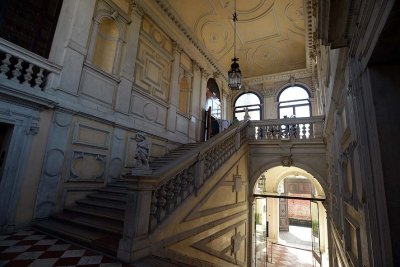 Giorgio Massari: Ceremonial staircase - Ca'Rezzonico - 6996