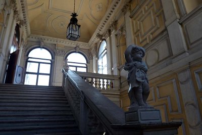 Giorgio Massari: Ceremonial staircase - Ca'Rezzonico - 6999