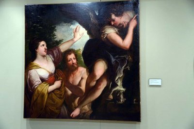 Gregorio Lazzarini (1665-1730) - Il sacrificio di Manoah all'angelo - 7255