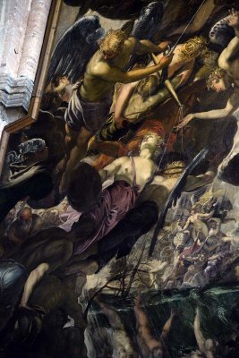 Tintoretto - The Last Judgment (detail), 1563 - Presbytery - 7486