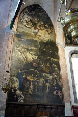 Tintoretto - Idolatry of Golden Calf (1563) - Presbytery - 7491