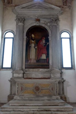 Girolamo da Santacroce - St. Jerome and St. Augustine - Tomb of Tintoretto - 7495
