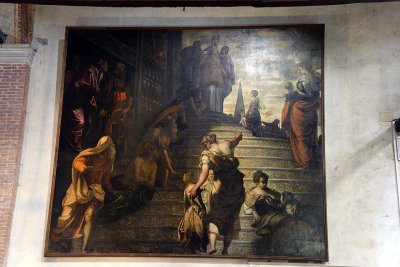 Tintoretto - Presentation of Mary in the Temple (1552-1553) - 7509