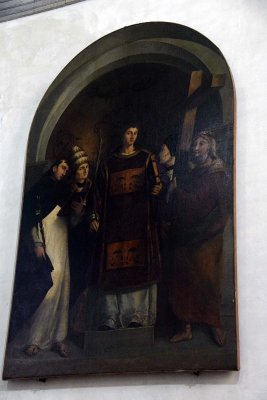 Palma Vecchio - St Vincent with saints Domenic, Lorenzo Giustiniani, Elena and Pope Eugenius IV - Vendramin Chapel -7538