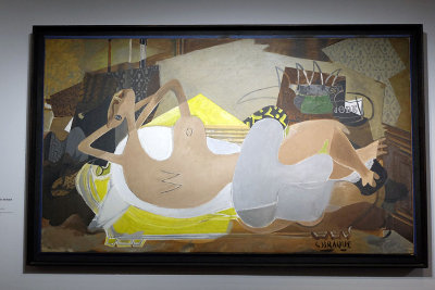 Georges Braque - Nu couch (1935) - Collection David Nahmad, Monaco - 9881