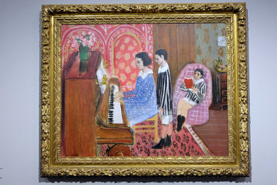 Henri Matisse - La leon de piano (1923) - Collection David Nahmad, Monaco - 9900