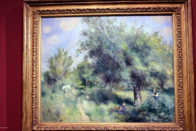 Auguste Renoir - Le poirier d'Angleterre (vers 1873) - Muse d'Orsay, Paris - 9916