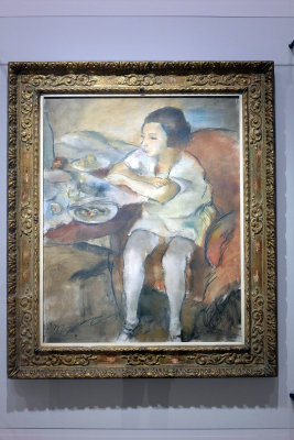 Jules Pascin - Le djeuner (1923) - Muse des Beaux-arts/La Boverie, Lige - 9949