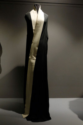 Yohji Yamamoto, collection printemps-t 1995: long kimono noir - 1176