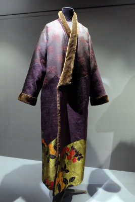 Kenzo Takada: kimono en crpe de laine et fourrure (2006) - 1177