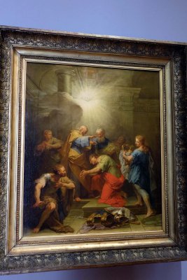 Jean Restout - Ananie impose les mains  St Paul (1719), glise St Germain des Prs - Louvre -  - 9580