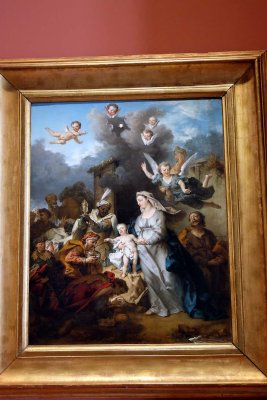 Nicolas de Largillire - L'adoration des mages (1730) - Compagnie des prtres de St Sulpice - 9582