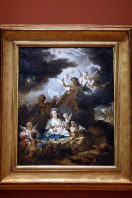 Nicolas de Largillire - La nativit (1730), compagnie des prtres de St Sulpice - 9589