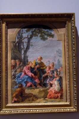 Nol Hall -Esquisse pour Le Christ et les enfants (1775), Chapelle du Collge des Grassins - Muse Carnavalet - 9592