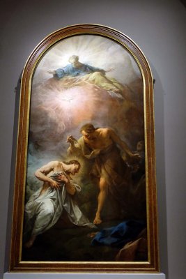 Jean Restout - Le baptme du Christ (1734 ou 1738), pour l'Eglise St Louis du Louvre - Eglise St Nicolas du Chardonnet - 9604