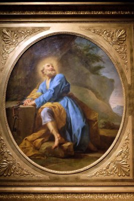 Jean Restout - St Pierre en prière (1728) - Eglise St Jacques du Haut Pas - 9655