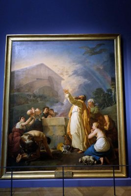 Hugues Taraval - Le sacrifice de Noé, au sortir de l'arche (1783) - Eglise Ste Croix des Arméniens - 9670