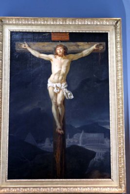 Jacques-Louis David - Le Christ en croix (1782) pour l'glise des Capucines - Cathdrale St Vincent, Mcon - 9688