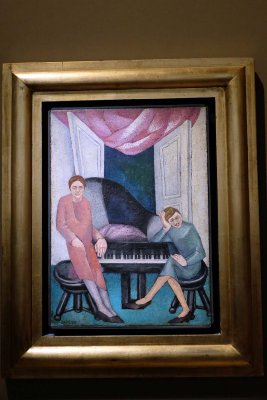 Agustin Lazo - Intérieur avec piano (1926) - Mexico, collection Club de Industriales - 8552