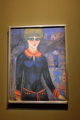 Nahui Olin (1893-1978) - Autoportrait en étudiante à Paris - Collection Jesus Drexel - 8554