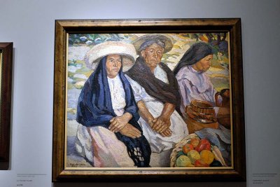 Francisco Diaz de Leon - Indiennes un jour de marché (1922) - Collection Andrés Blaisten - 8562