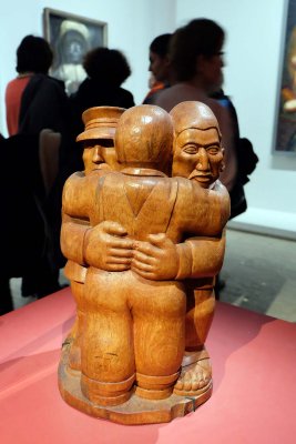 Ezequiel Negrete Lira (1902-1961) - L'étreinte (les trois camarades) - Mexico, Museo Nacional de Arte - 8613