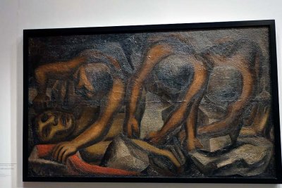 David Alfaro Siqueiros - Accident dans la mine (1931) - Mexico, Museo Nacional de Arte - 8617
