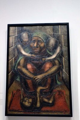 David Alfaro Siqueiros - Mère prolétarienne (1931) - Mexico, Museo Nacional de Arte - 8619