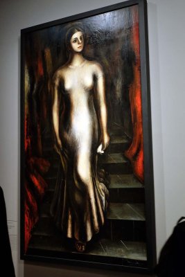 David Alfaro Siqueiros ((1896-1974) - Portrait de Maria Asunsolo descendant l'escalier - Mexico, Museo Nacional de Arte - 8680