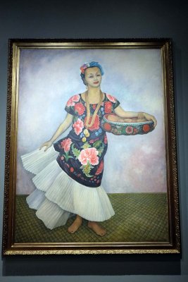 Diego Rivera - Portrait de Dolores Olmedo (1955) - Mexico, collection Museo Dolores Olmedo - 8700