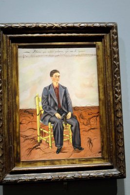 Frida Kahlo - Autoportrait aux cheveux coupés (1940) - New York, MOMA - 8708