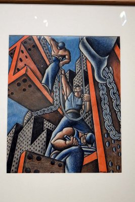 Francisco Eppens - Constructeurs (vers 1940) - Mexico, Museo Nacional de Arte - 8724