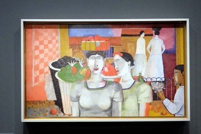 Rufino Tamayo - Femmes de Tehuantepec (1939) - Bufalo, Coll. of the Albright-Knox Art Gallery - 8774