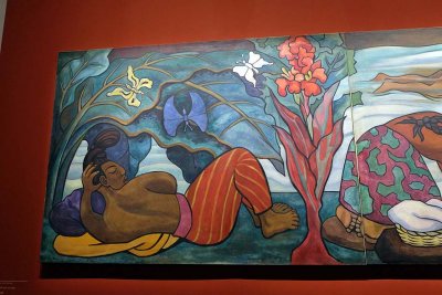 Diego Rivera - La Rivière Juchitan (1953-1955), détail - Mexico, Museo Nacional de Arte - 8636